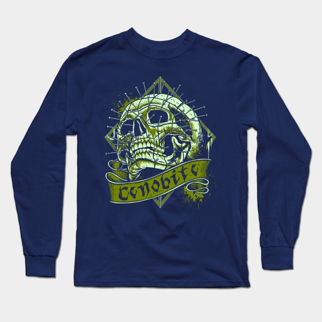 Cenobite Long Sleeve T-Shirt by Roni Nucleart